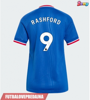 Lacne Ženy Futbalové dres Manchester United Marcus Rashford #9 2026-27 Krátky Rukáv - Preč